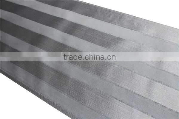 Wholesale 100% Polyester Fancy Checker Design Decorative Table Runner