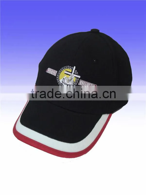 wholesale promotion cheap fancy white yellow baseball caps