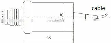 DPT211 Miniature Pressure Sensor, water, oil, air pressure sensor, transducer