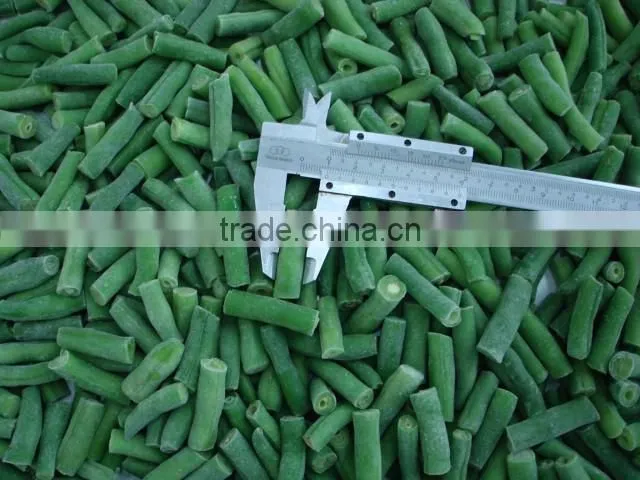 new crop frozen cut green beans