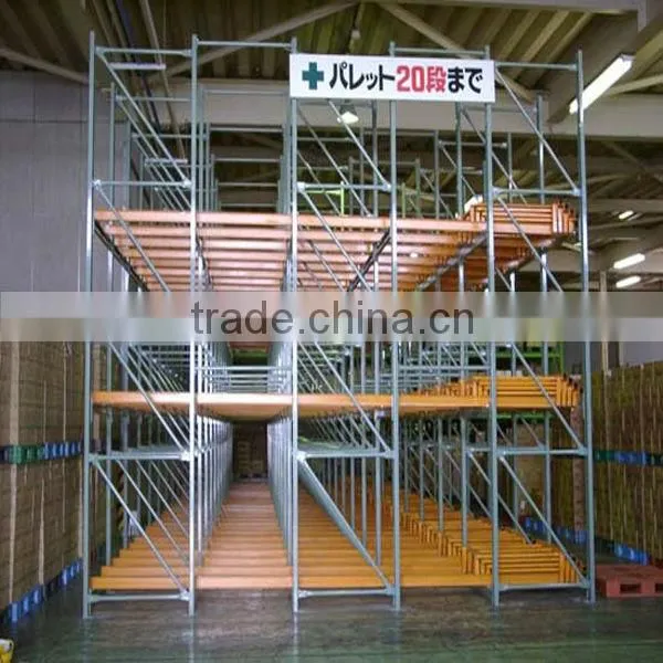 Guangzhou push back shelf system