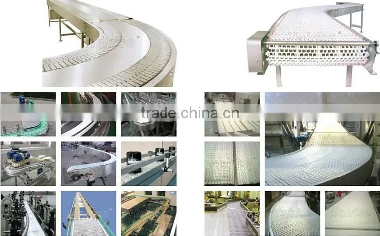 PET bottle conveying neck guides