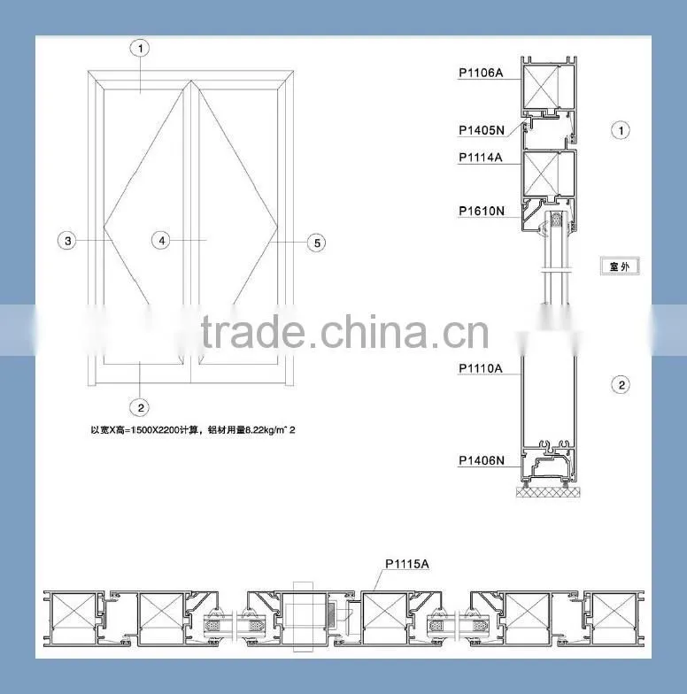Nigerian Door and Window supplier cheap house