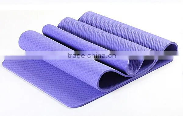 Sales promotion 100% TPE Material by Latest Technology- High Density Lightweight Durable Memory Foam TPE Exercise Yoga Mat