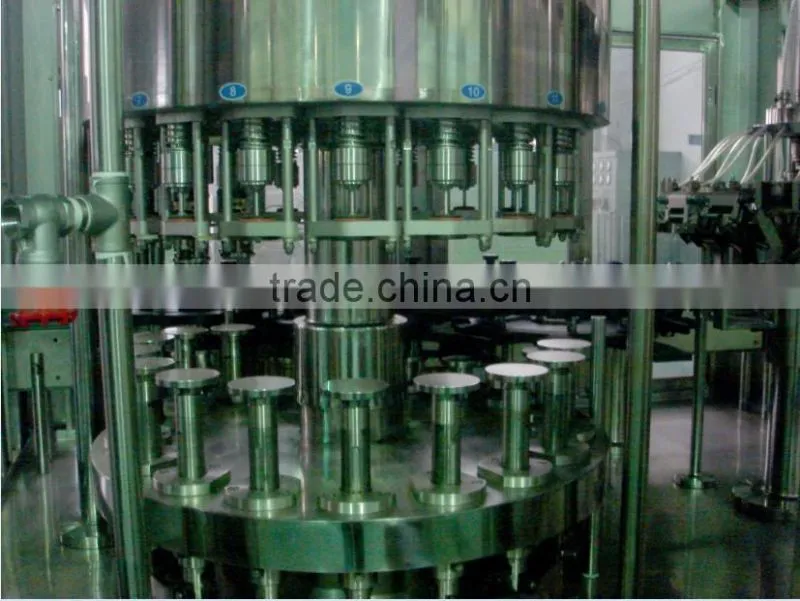 Crown cap sealing machine