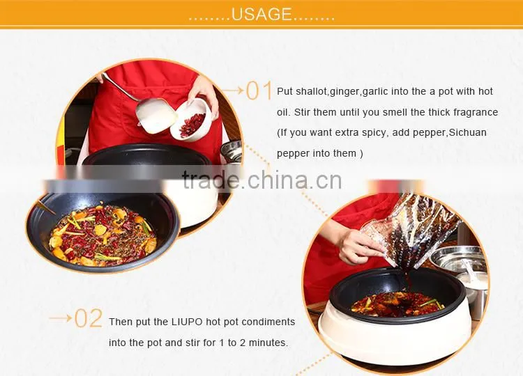 2016 newest chinese traditional food spicy flavor hot condiment sauce