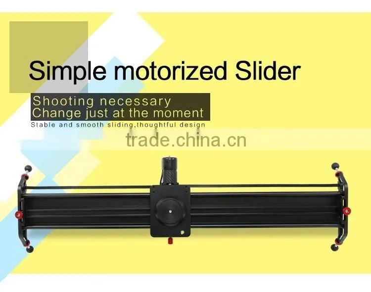 Top sale factory cheapest motorized video camera slider 120cm with timelapse time delay controller