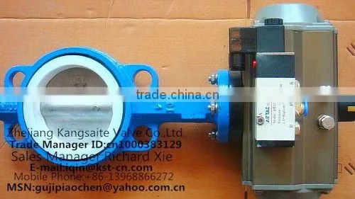 Pneumatic Actuator Valve,Butterfly Valves with Pneumatic actuator,AT Series actuator