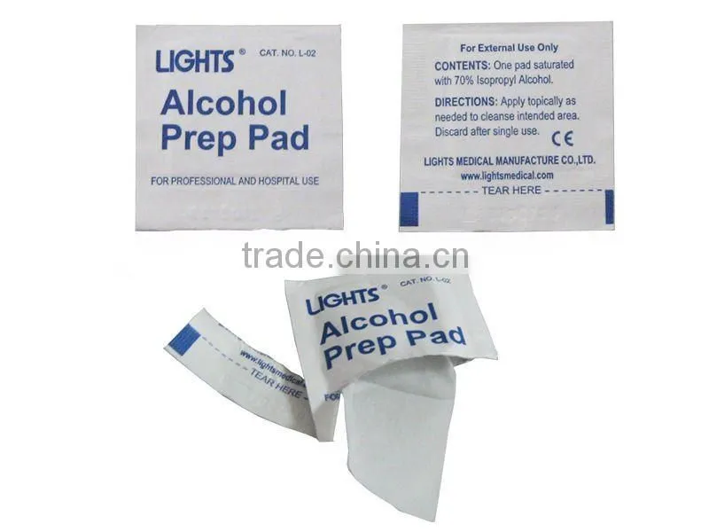 Alcohol pad 70% Isopropyl Alochol