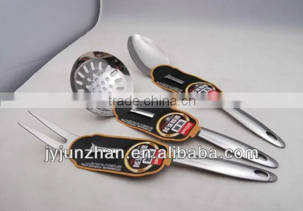 stainless steel skimmer with SS handle with rose on and low price