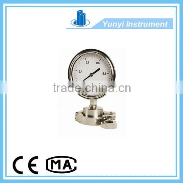 China manufaturer safety Diaphragm Pressure Gauge hot sale