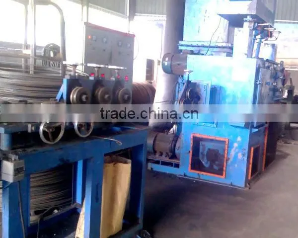 2012 high quality automatic wire rod sand blast cleaning machine