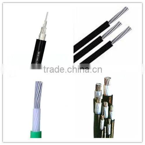pe insulation pvc coated aluminum core agricultural buried cable