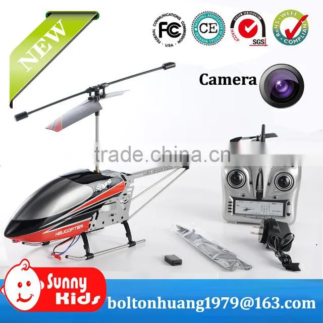 New 2.4Gz RC flying camera helicopter with memory card and Gyro