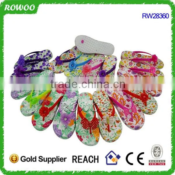 Customised 2015 women pvc flip flop fashionable slippers Manufacturers