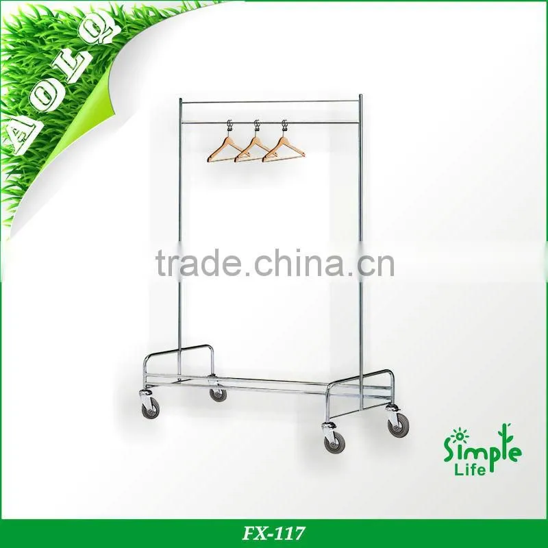 OEM Clothes Hanger Racks and Stands With Wheels