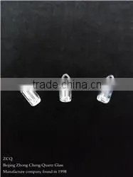 Free shipping Beijing ZCQ Small Bucket shape fused Silica Crucible