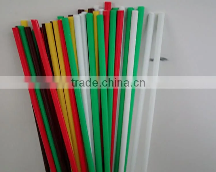 33' Fiberglass Electrical Wire Coaxial Cable Running Rods Kit Fish Tape Pulling, fiberglass round rod