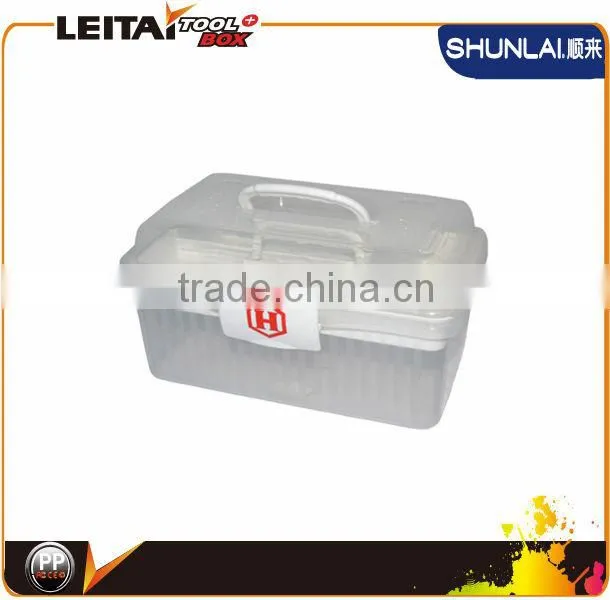 New Design Handle Toolbox/ Plastic Drawer Tool Box/ Clear Plastic Tool Box SL-G0008