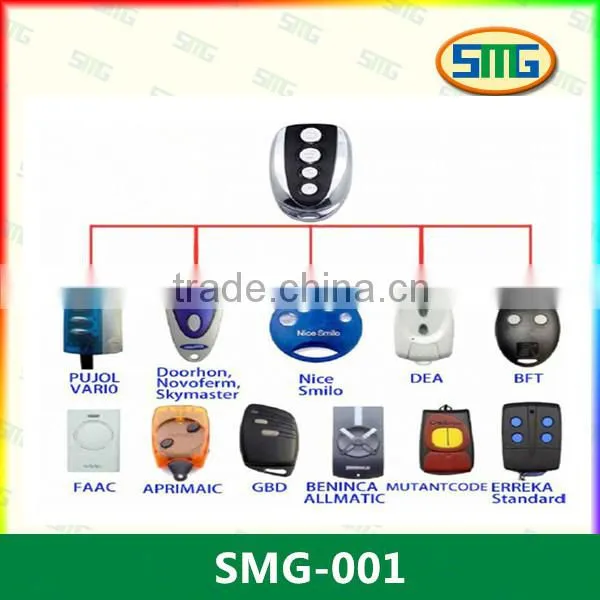 Hopping code copy remote control,Rolling code duplicator remote control,Benical,Novoferm,GBD clone remote control SMG-002