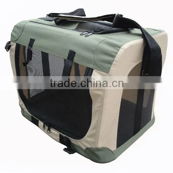 Collapsible Dog Crate with Shoulder Strap