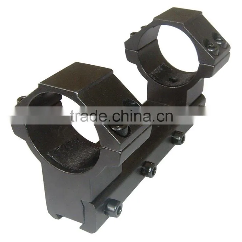 Metal 25.4mm double scope ring tactical RifleScope Integral Mount