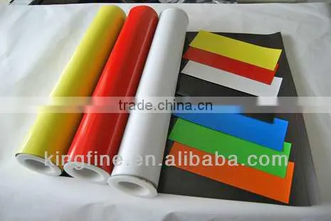 Magnetic sheeting plain,magnetic roll mount pvc ,adhesive magnet,custom magnet