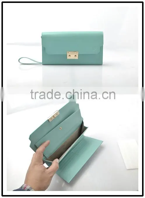 Hot selling Italy leather women wallet with card holder passport cover leather