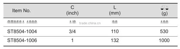 Stainless Steel Tools Unversal Joint Socket