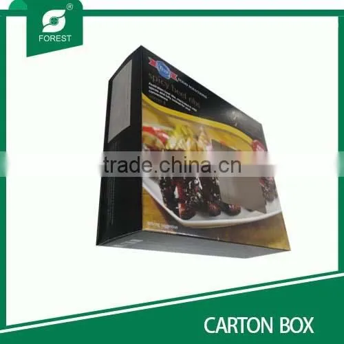 Printed fast food packaging box food carton box