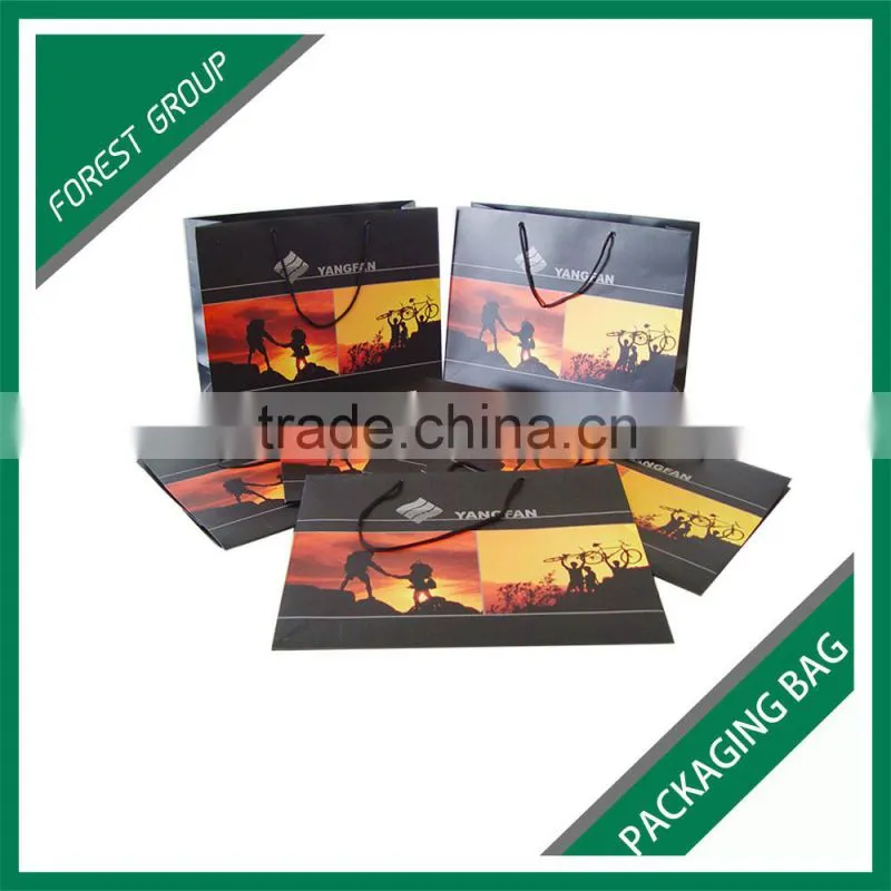 WHOLESALE PAPER MATERIAL COLORED PACKING PAPER BAGS FOR HOME APPLIANCE