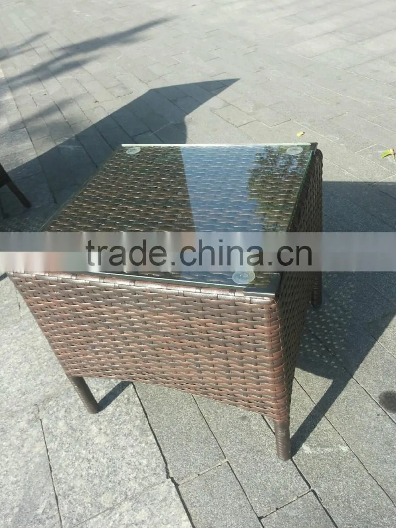 Hot selling Outdoor Garden Wicker Rattan set KD