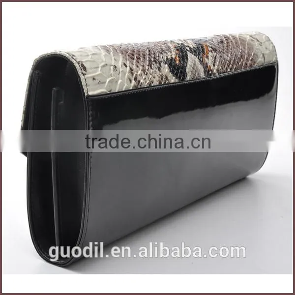 2014 Fashion Genuine Snake Leather Wallet For Ladies