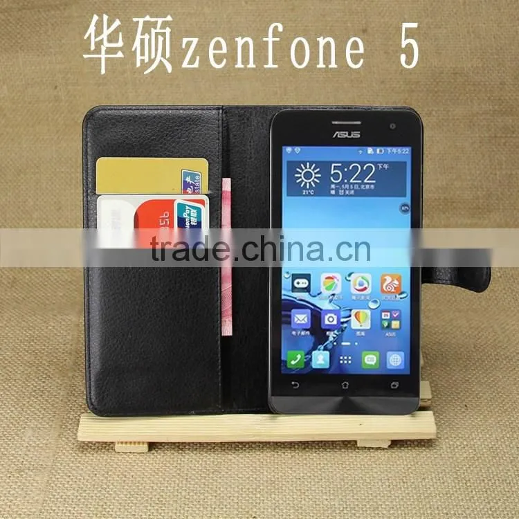 High Quality Leather Flip Case Funky Mobile Phone Case For Asus Zenfone 5