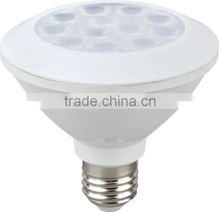 230V 12W 1000lm 2835SMD E27 B22 Plascti Aluminium Par Can Par30 LED