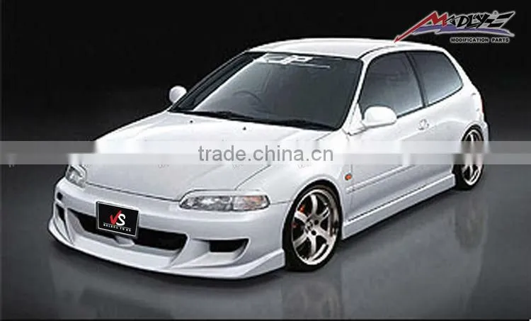Body kits for HONDA-92-95-CIVIC-2.3.4DR-Style J