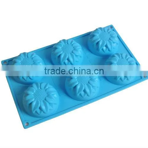sunflower shaped food grade cake mold bakeware/kitchenware
