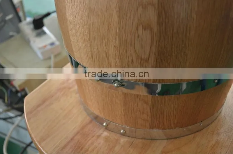 Oak dry cooler overcounter beer cooler
