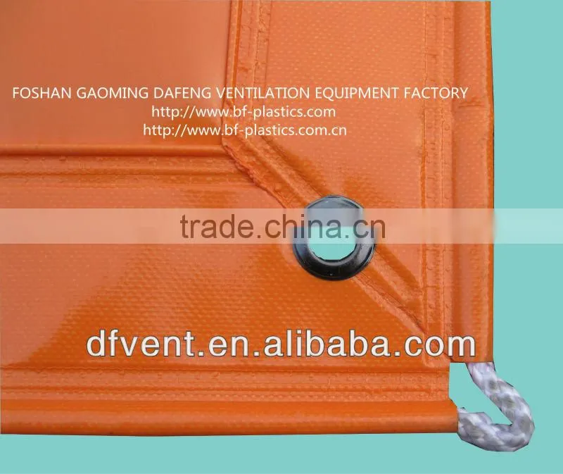 fire resistant pvc coated nylon fabric waterproof tarpaulin for truck cover