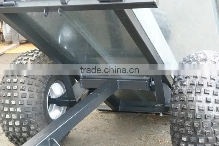Box trailer/ATV tow behind trailer/ ATV log trailer
