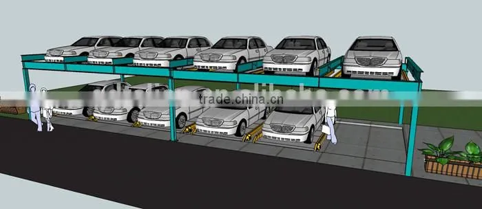 multi levels parking lift smart parking system auto parking car lift