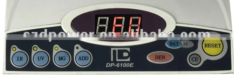 Hot sale money counter machine with detector