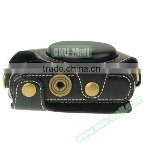 Top quality digital camera canvas bag portable bag china price, Size: 13.5cm x 9cm x 14cm