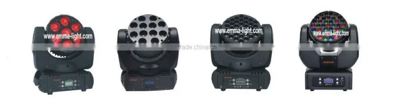 18x3w RGB LED moving head for sale