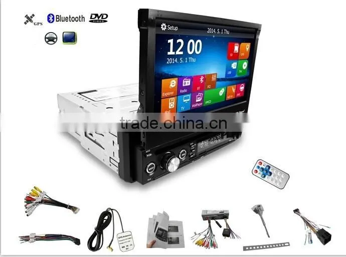universal and good quality 1 din dvd playerwith gps/dvd/rds/usb