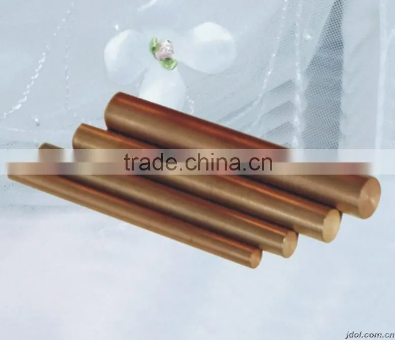 copper bar used in welding for producing electrode caps