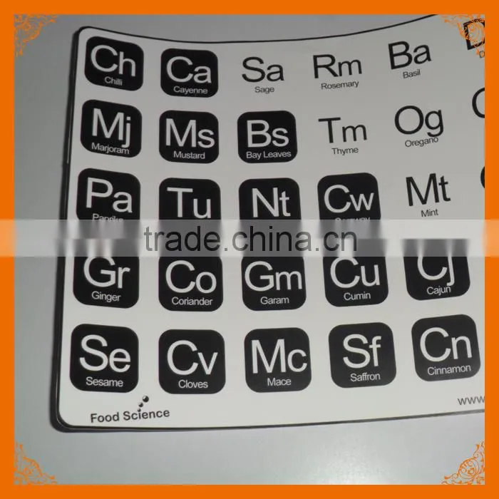 easy peel off alphabet letter sticker