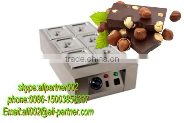 Water heating chocolate melting machine