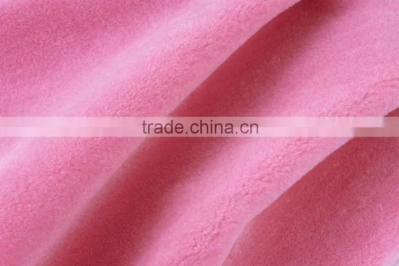 Super hot china factory plain soft wool plush