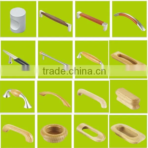 Zinc Alloy Home Furniture Door Handle Cabinet Wooden Handle